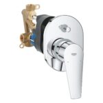 BauEdge Single-lever Bath/Shower Mixer