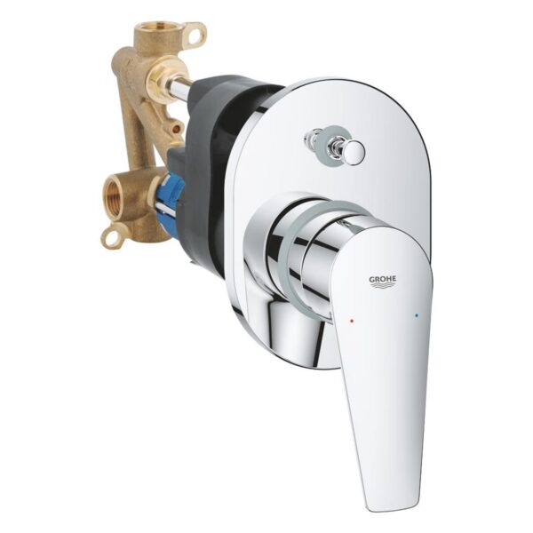BauEdge Single-lever Bath/Shower Mixer