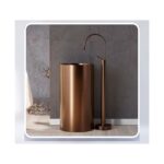 Gold Freestanding Wash Basin