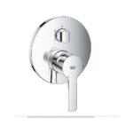 BauEdge Round Shower Mixer