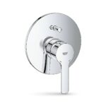 Round Concealed Shower Mixer