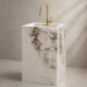 Marble Pedestal Wash Basin