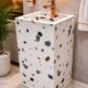 Terrazzo Pedestal Wash Basin