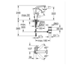 Concetto Single-lever Basin Mixer 1/2" M-Size