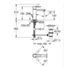 Eurosmart Single-lever Basin Mixer 1/2" M-Size