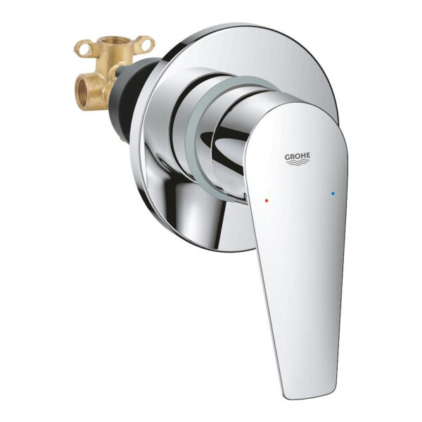 BauEdge Single-lever Shower Mixer 1/2"