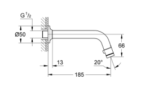 Universal Wall-mounted Tap 1/2"