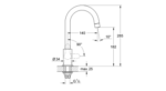 BauEdge Sink Tap 1/2"
