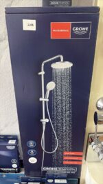 Flex Shower System with Diverter for Wall Mounting