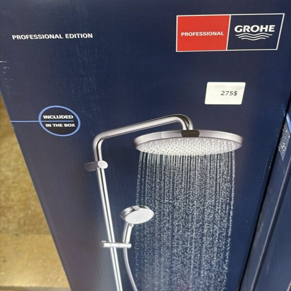 Flex Shower System with Diverter for Wall Mounting