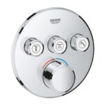 Concealed Bath & Shower Mixer with Diverter