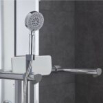 Handicap Shower System with Seat & Arms