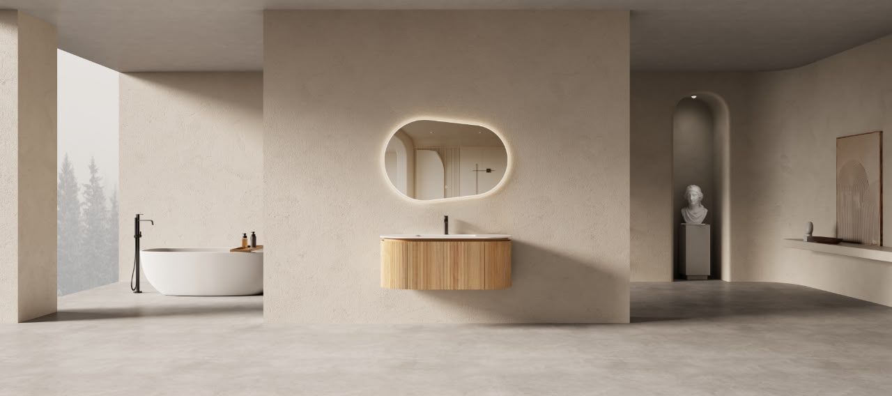 jade 3 Bathroom Vanity Set 120cm*55cm - Image 1