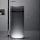 Smoked Grey Resin Freestanding Basin