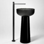 Pedestal Sink · Black