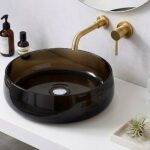 Transparent Wash Basin · Smoked