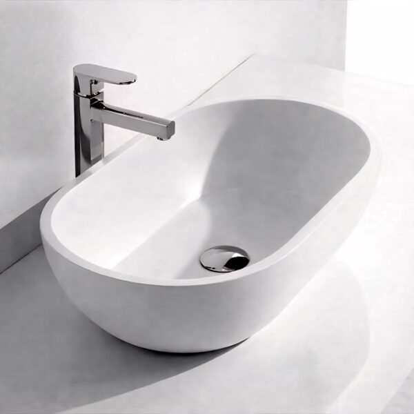 Oval Stone Wash Basin