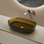 Transparent Wash Basin · Olive
