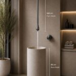 Ceiling Drop Mixer · Gun Grey