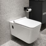 Square Wall Hung WC