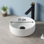 Round Freestanding Wash Basin