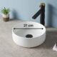 Round Freestanding Wash Basin
