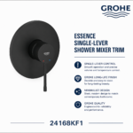 GROHE Essence Single-Lever Shower Mixer Trim