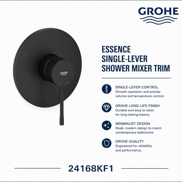 GROHE Essence Single-Lever Shower Mixer Trim