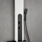 Modern Shower Panel with Thermostatic Control