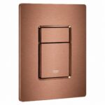 GROHE Skate Cosmopolitan Flush Plate – Brushed Warm Sunset