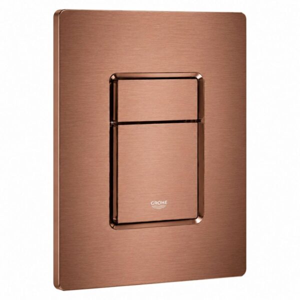 GROHE Skate Cosmopolitan Flush Plate – Brushed Warm Sunset