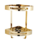 Gold Corner Bathroom Shelf