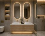 Double Sink Luxury Vanity 120*55