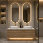 Double Sink Luxury Vanity 120*55