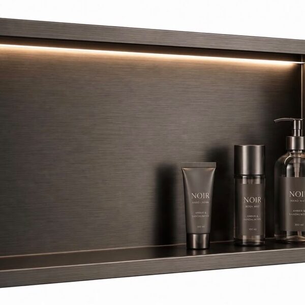 bathroom niche gun metal 30*60