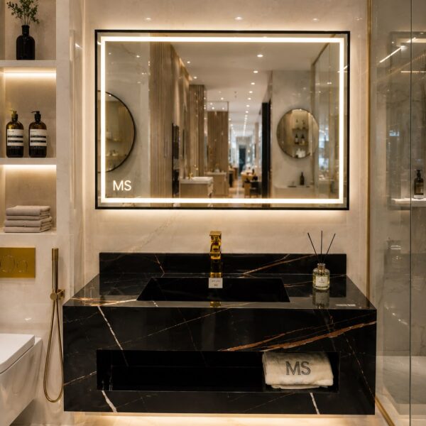 Stone Vanity 120*50  with miror 120*60