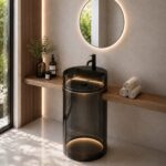 Modern Cylindrical Wash Basin