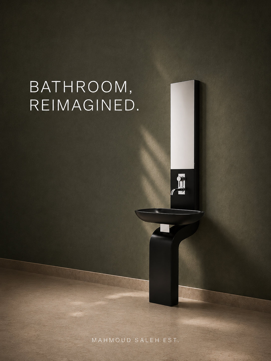 to Sleek 70 × 40 cm washbasin combining modern style and functionality. - Image 1